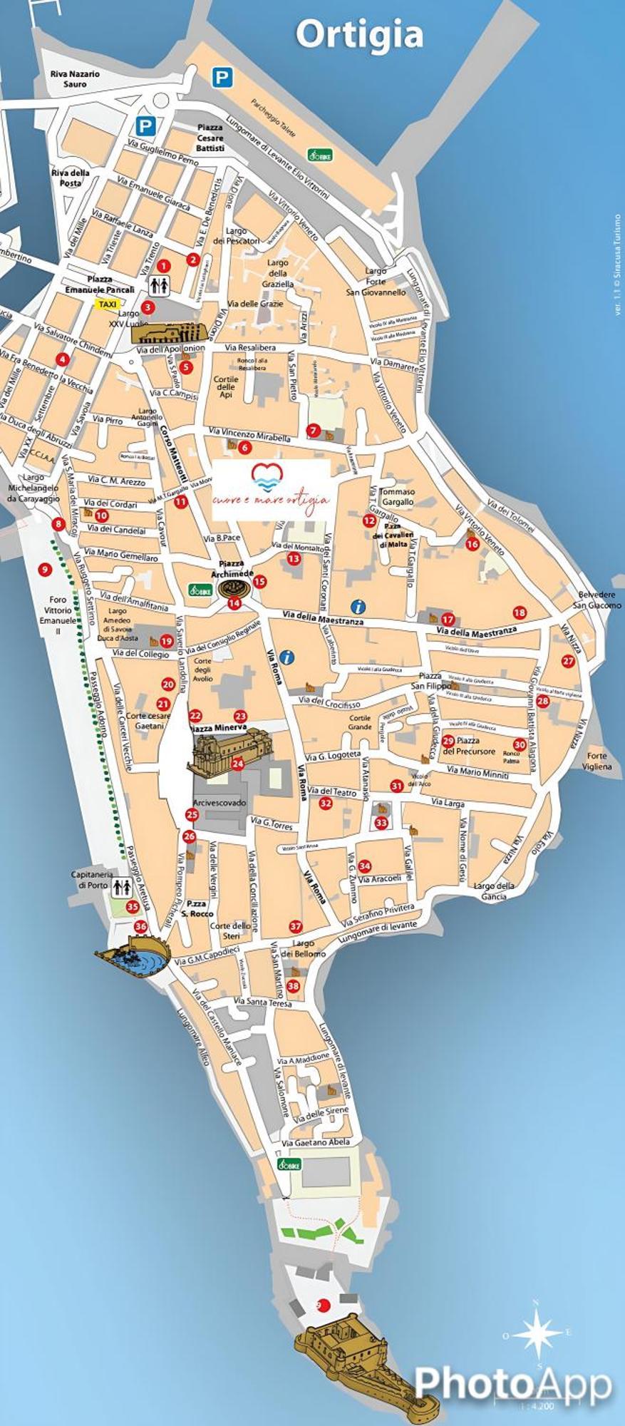 Cuore E Mare Ortigia Syrakuzy Zewnętrze zdjęcie
